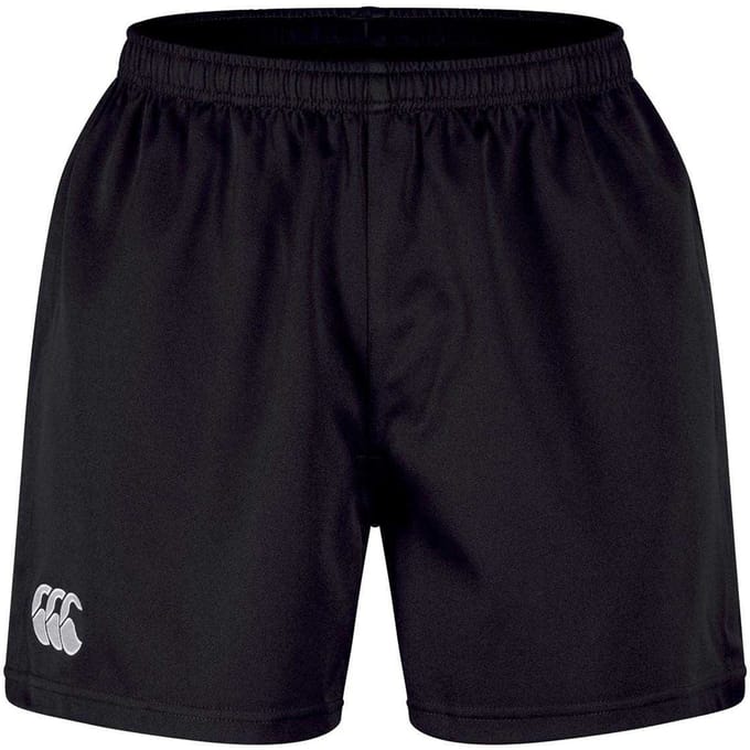 Canterbury Heren Professional 2.0 Polyester Shorts (Zwart)