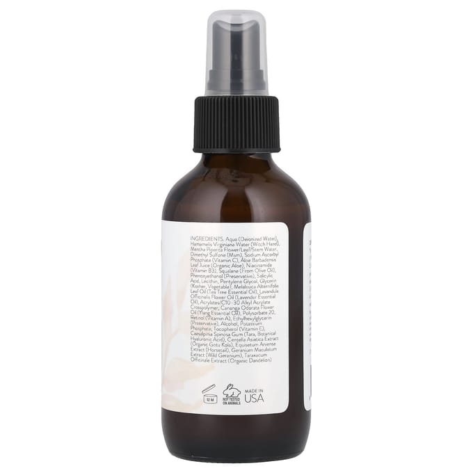 Eva Naturals, Vitamin C + Toner, 120ml (4oz) black