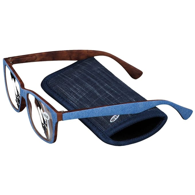 Pharma Glasses Leesbril Palerma Jeans +4.00 1 Bril