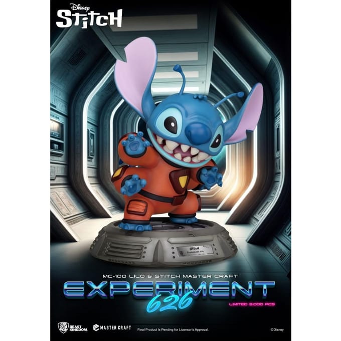 Beast Kingdom Lilo & Stitch Master Craft Statue Experiment 626 39 cm