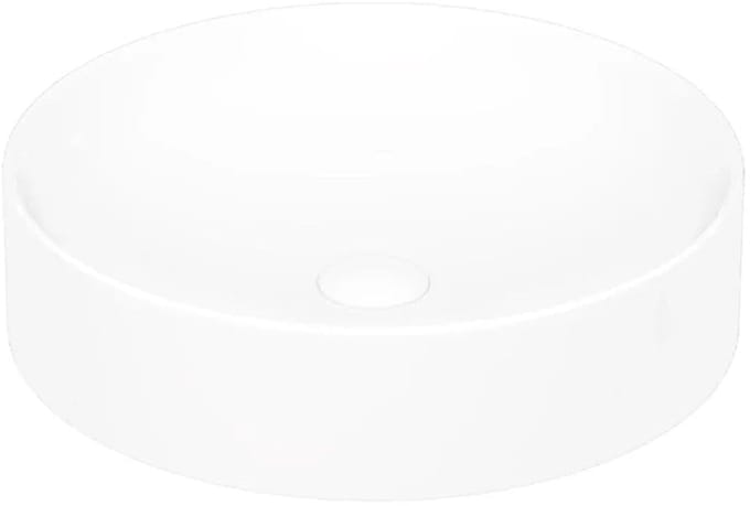DutchLine - Keramische Waskom Rond - Glans Wit - 430x105mm