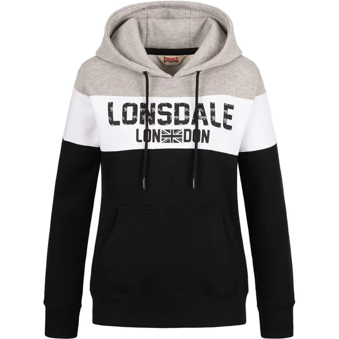 Lonsdale dameshoodie Penbryn met capuchon