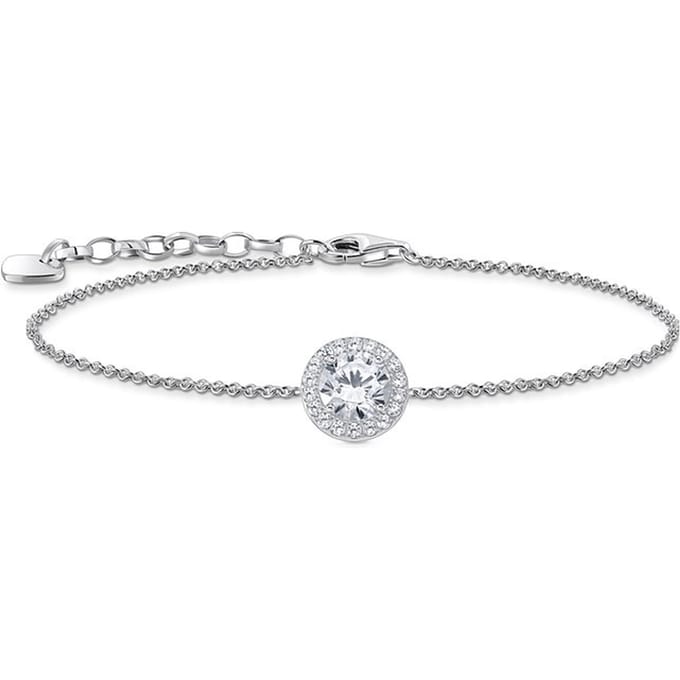 Thomas Sabo - A2166-051-14-L19V - Armband - Dames - Sparkling White - 16-19cm