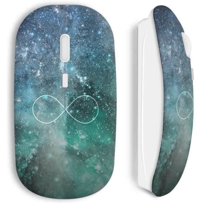 Souris Galaxy bleu Sans Fil