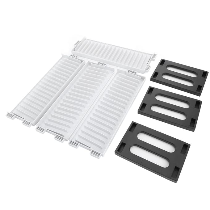 Support de Rangement pour Disques CD de 36 Jeux Étagère Tour de Rangement Support de Protection pour PS5 pour Switch white