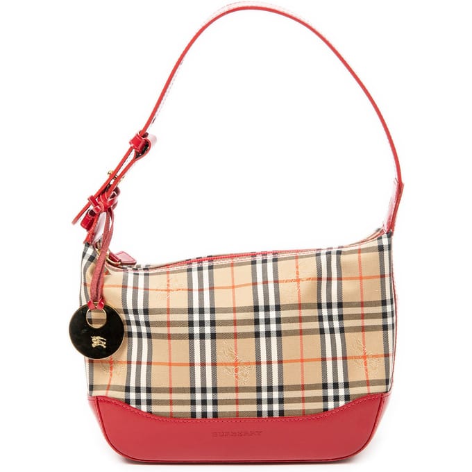 Small Zip Charm Hobo  Schoudertas