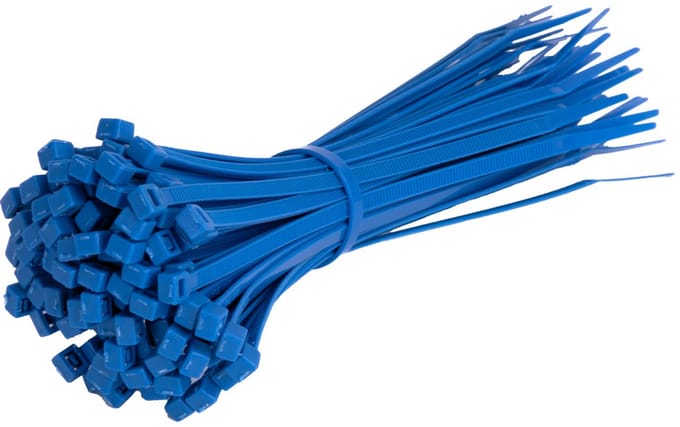 TD47 Kabelbinders 4.8 x 200 mm Blauw - Tie wraps - Tyraps