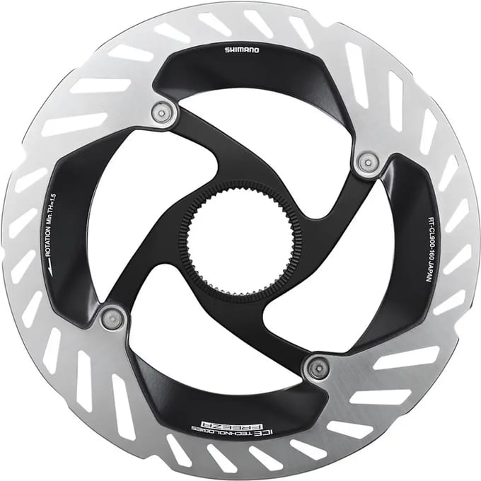 Remschijf met interne spline borgring met magneet Shimano RT-CL900 Center Lock Ice Technoligies Freeza