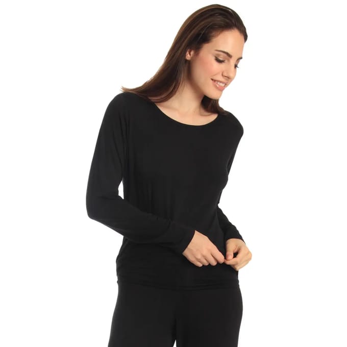 Dames nachthemd met lange mouwen Sassa Casual Comfort