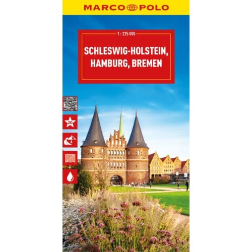 Marco Polo Sleeswijk-Holstein 1 - Marco Polo Wegenkaart