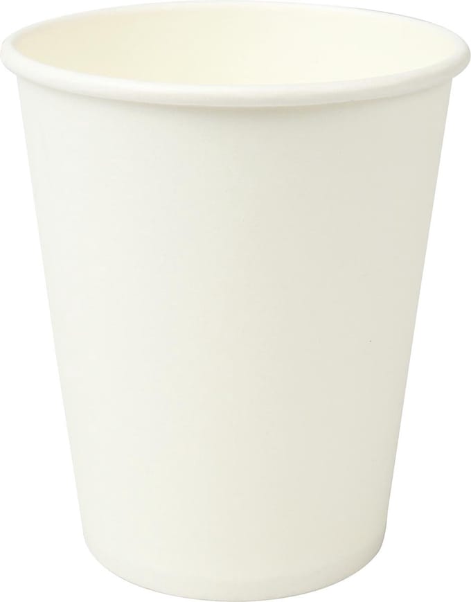 Beker uit karton | 150 ml | wit | pak van 100 stuks