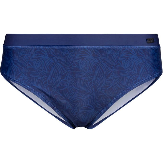 Trespass Dames/Dames Tina Palm Leaf Bikinibroekje (Marine)