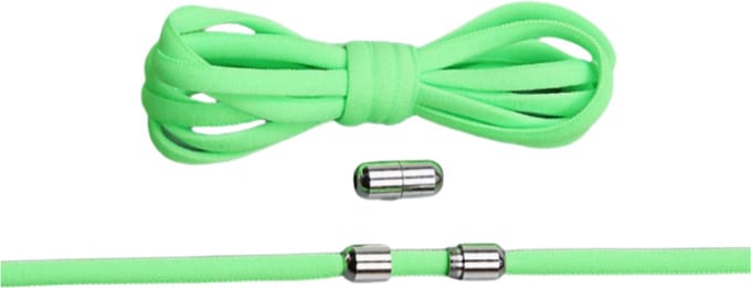 Knaak Elastische Veters - Groen - Nooit Meer Strikken - Comfortabel & Snel - 2 Stuks - Universeel
