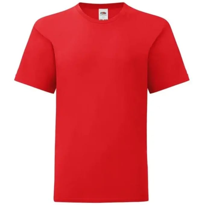 T-shirt kind Fruit of the Loom Iconic 150 T Niña