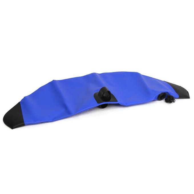 Kajak PVC Opblaasbare Zijvleugel Kajak Kano Visboot Staand Drijfmiddel wit