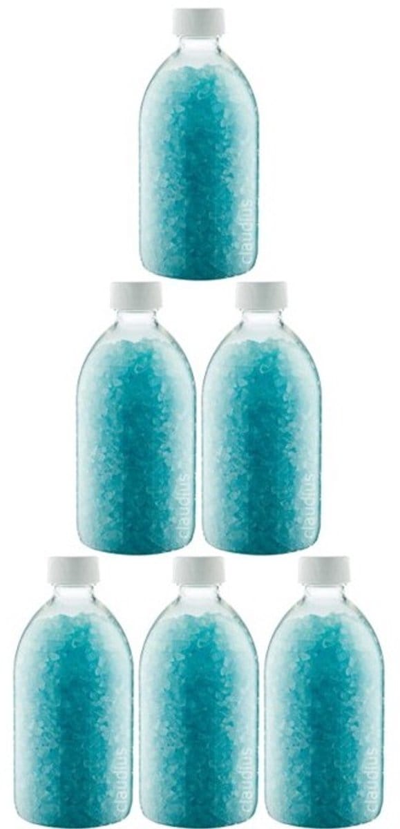 Claudius Badzout Opium - 600 gram - Fles met witte dop - Set van 6 stuks