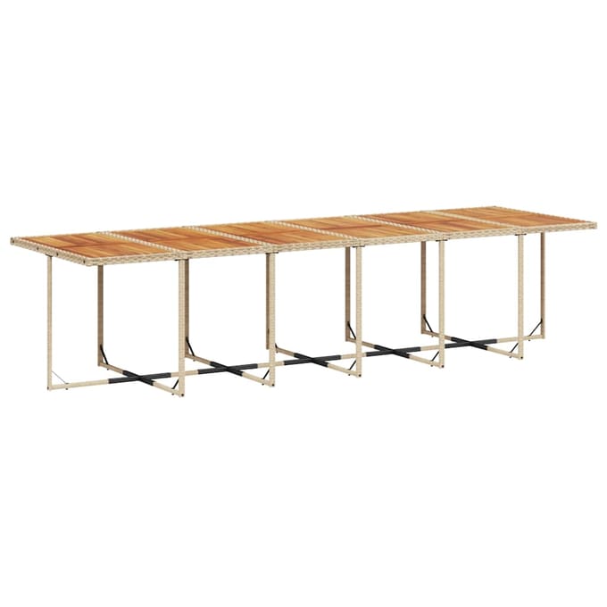 vidaXL - 17-delige - Tuinset - met - kussens - poly - rattan - beige
