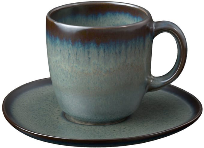 Kaffeetasse mit Untertasse Lave 190 ml