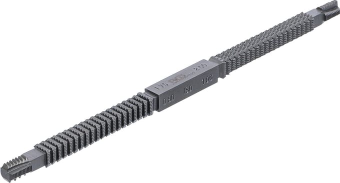 BGS Draadvijl binnen- en buitendraad metrisch 0,80 - 3,00 mm