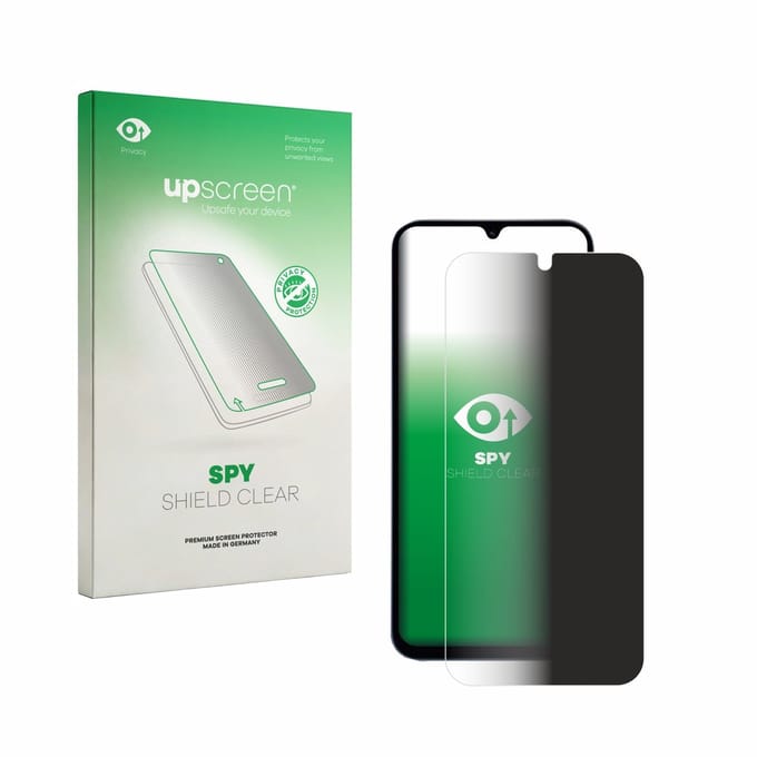 upscreen - privacy screenprotector voor Xiaomi Redmi 15A 5G - Folie Beschermfolie Blauwlichtfilter