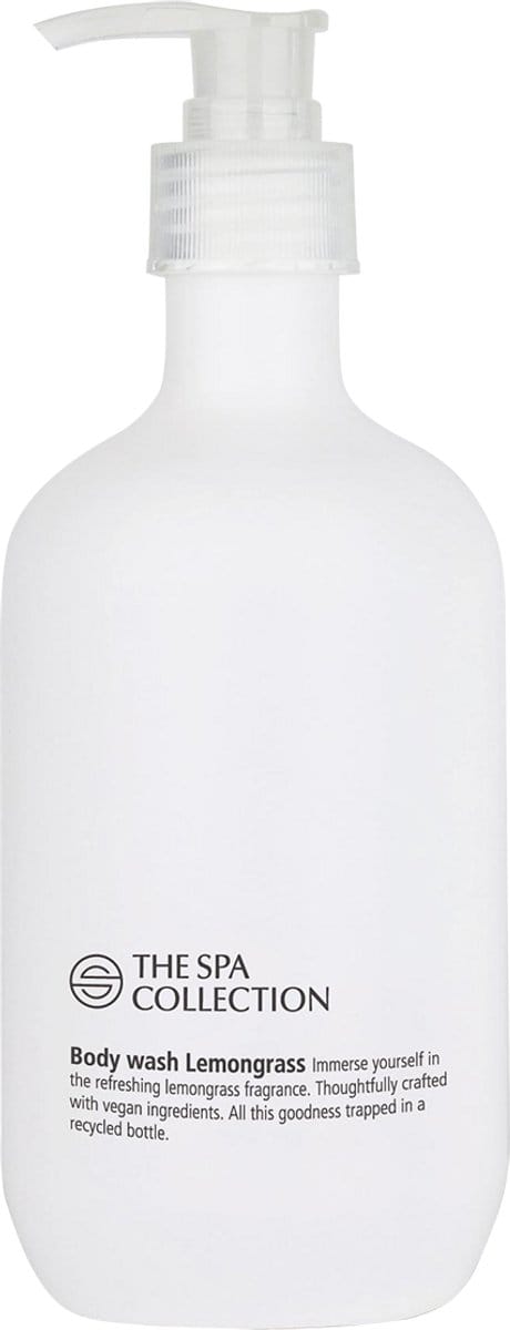 The Spa Collection Lemongrass - Body wash - 475 ml witte pompfles