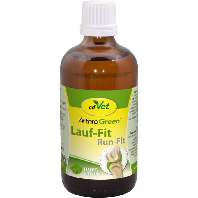 100ml cdVet ArthroGreen Run-Fit aanvullend diervoeder voor honden