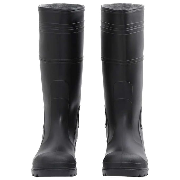 vidaXL Regenlaarzen maat 42 PVC zwart
