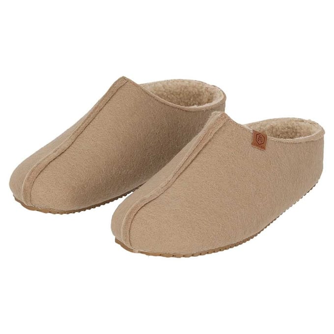 Pantoffels dames met stevige zool - Taupe / 41/42