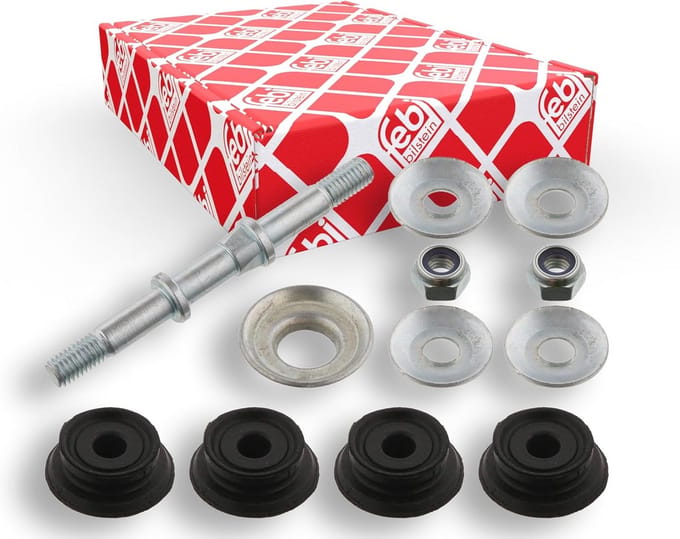 Stabilisator Link met Bussen, Ringen en Moeren - Professionele Kwaliteit voor Auto Onderhoud