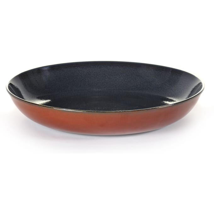 Serax - Terres De Rêve Pasta Bord - donkerblauw/roest