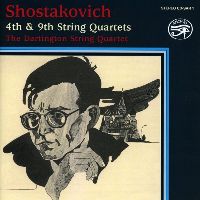 The Dartington String Quartet - Shostakovich: String Quartets Nos. 4 & 9 (CD)