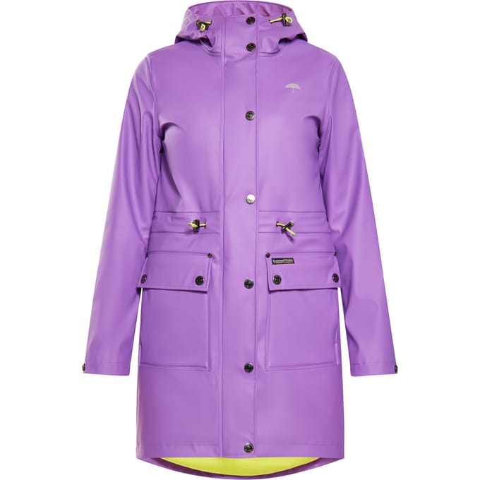 Schmuddelwedda Mackintosh Dames paars