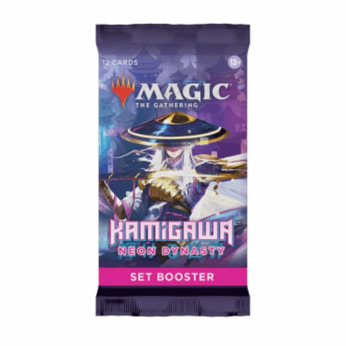 TCG Magic The Gathering Kamigawa Neon Dynasty Set Booster MAGIC THE GATHERING