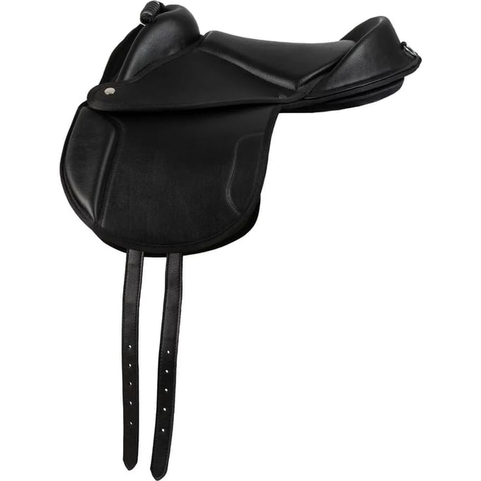 Zadel voor pony met volledige handgreep Supreme Shetland