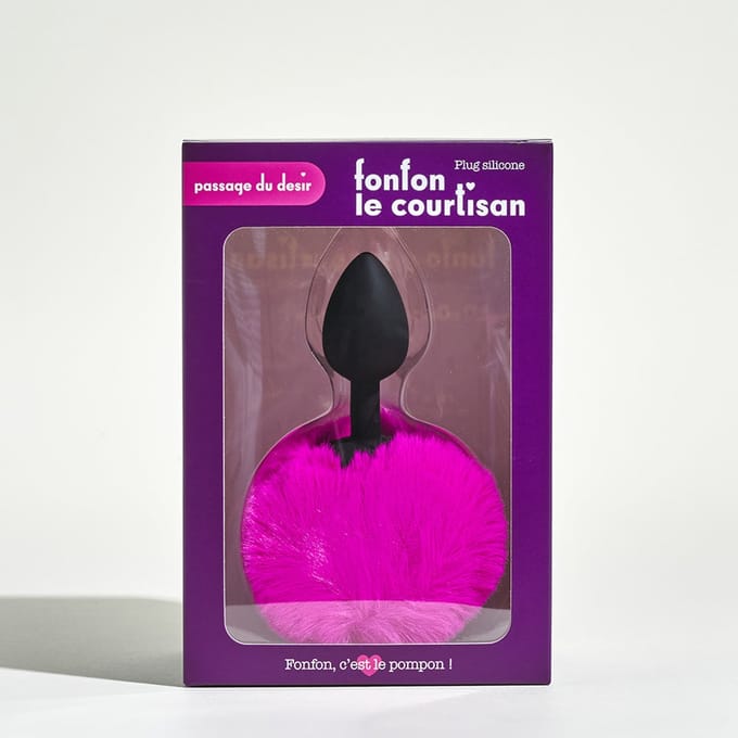 Plug met pompom Fonfon le Courtisan