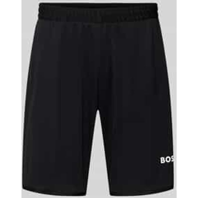 Regular fit korte broek met labelopschrift model 'TOC SPIN 9 INCH'