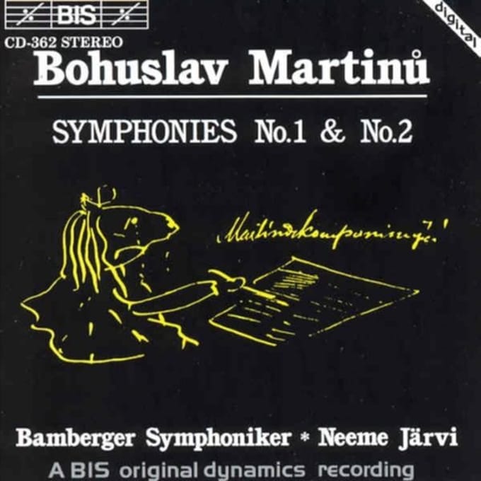 Bamberg Symphoniker, Neeme Järvi - Martinů: Symphony No.1 & No.2 (CD)