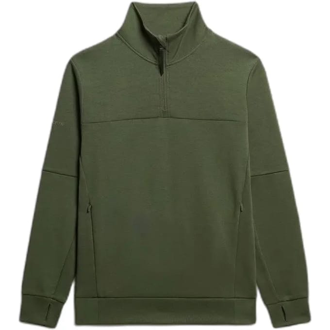 Superdry Tech Half Zip Sweater Heren - Maat L
