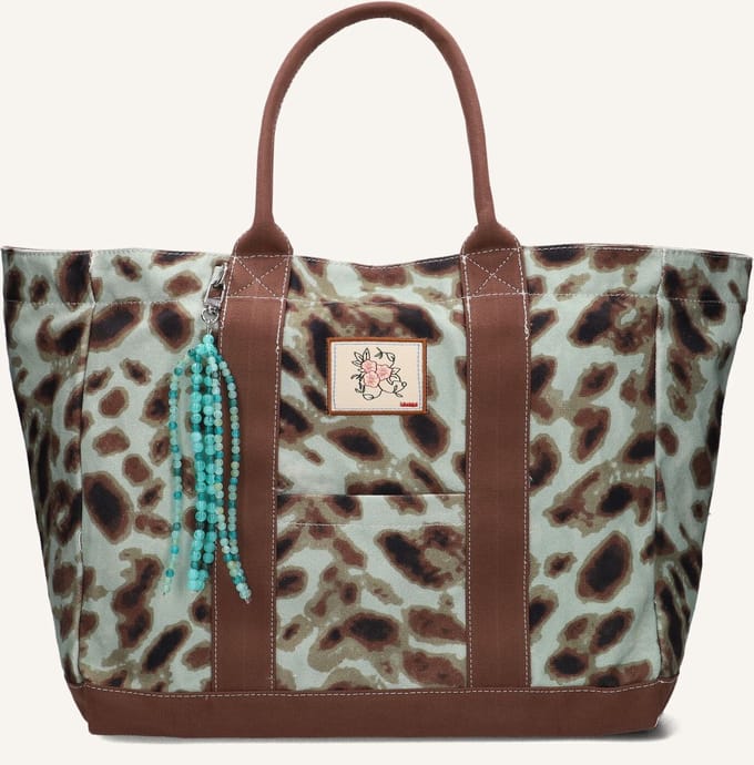 Becksondergaard Leola Canvas Camila Bag Handtassen Dames - Bruin - Maat ONESIZE