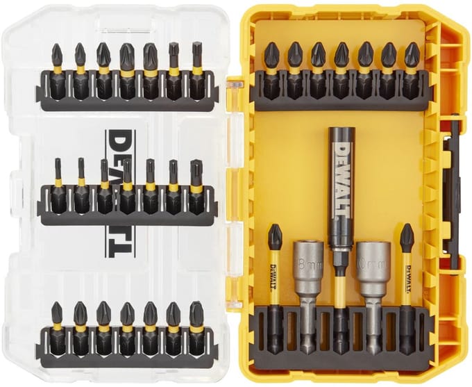 DeWalt FLEXTORQ - 33-delige Schroefbitset - Impact Driver - Magnetische Bit