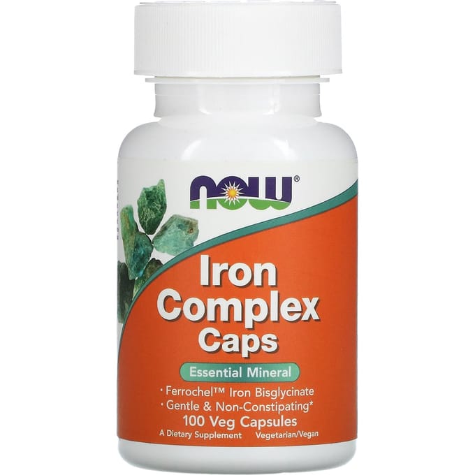 IJzer Complex Glycinate (100 capsules)
