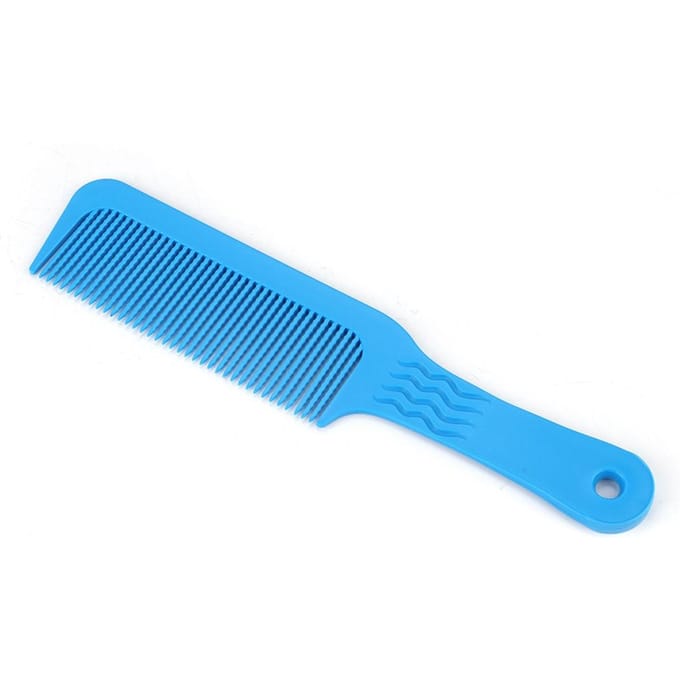 Professionele Salon Golf Tand Haarkammen Kapselstyling Kapper Stylist Tool Blue blauw