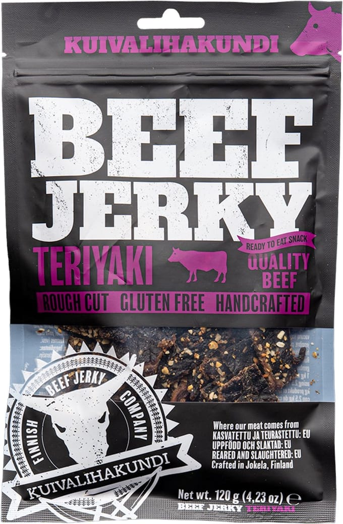 Kuivalihakundi - Beef Jerky Teriyaki - 2 x 120g