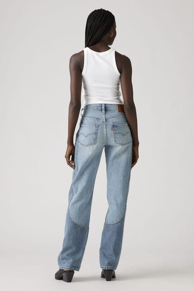 Levi's 501® '90s Western Chaps Jeans Größe: W30L32 | Straight Jeans Outlet | Damen