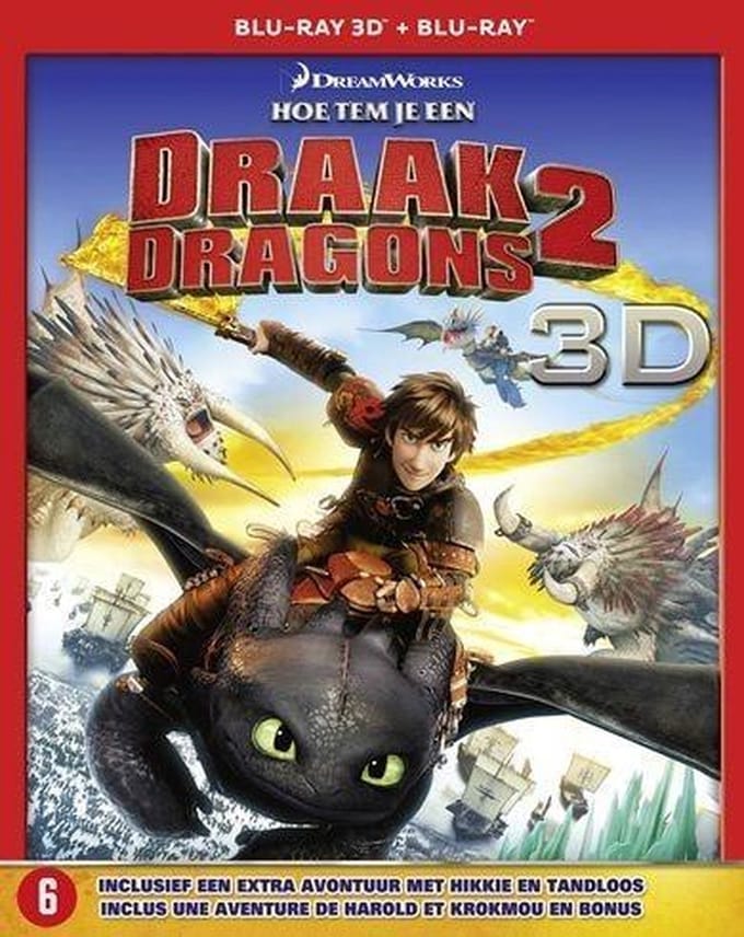 How to train your dragon 2 (Hoe tem je een draak 2) (3D Blu-ray)