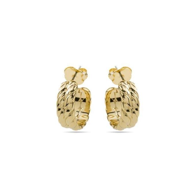 Luxenter oorbellen 18K goud afwerking - Thety