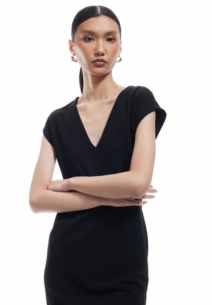 Midi-lengte Bodycon-jurk Bodykleid