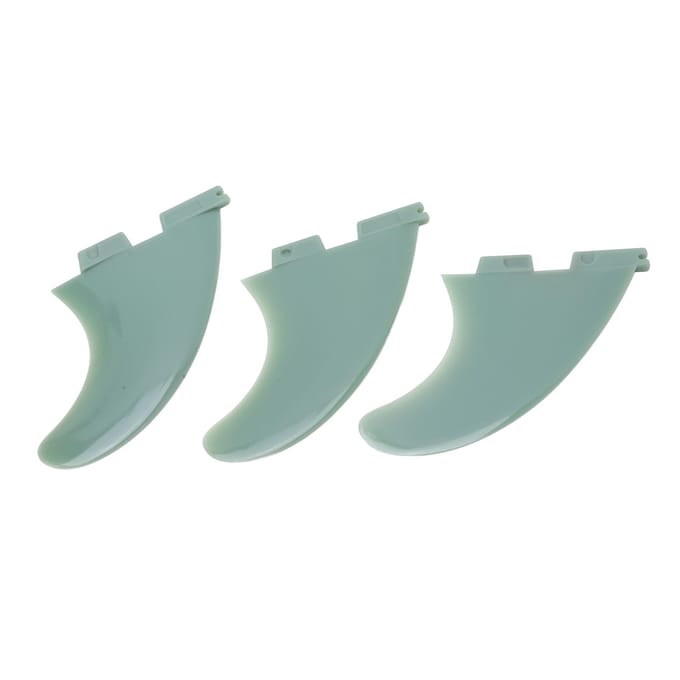 3 stuks Surfboard Staartvin Glasvezel Paddleboard Vin Vervanging Groen Surfaccessoires gray