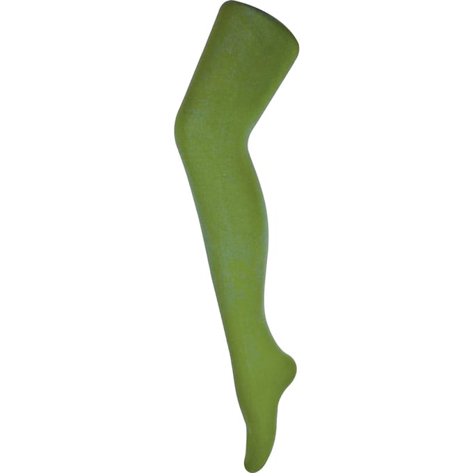 Dames 80 denier ondoorzichtige effen gekleurde panty's - Khaki Green