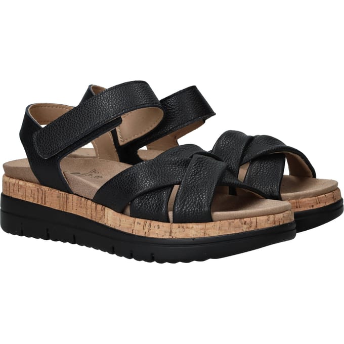 Sens Sandalen - Dames - Zwart - Maat:43